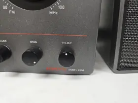 410m Advent Vintage 400 Series Tabletop Bookshelf Radio Fm Receiver 402 Speaker #3