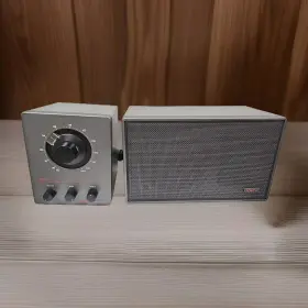 410m Advent Vintage 400 Series Tabletop Bookshelf Radio Fm Receiver 402 Speaker