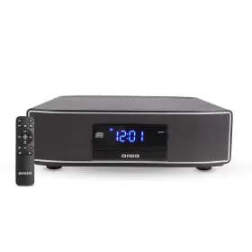 Aiwa 021331073730 Exos Home Speaker Premium 30w Rms Sound System With Cd Player Bluetooth Conne