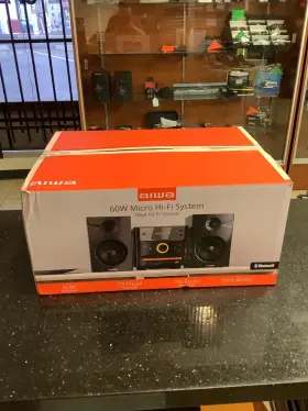 Aiwa Ai8001blk Aida 60w Micro Hi-fi System Ai8001-blk 110464-1 Jar