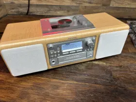 Csd-ns1u Aiwa Cds-ns1u Rare Vintage Cd Stereo Radio Cassette Recorder Works Read Des