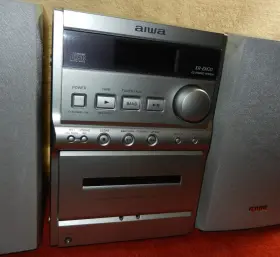 Cx-lem20 Aiwa Cd/cassette Fm/am Shelf Stereo - Serviced Remote Iob #2