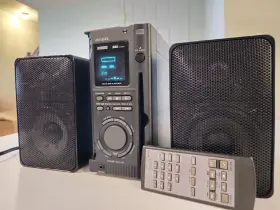 Cx-lms5u Aiwa Mini Stereo System Vintage Read Description