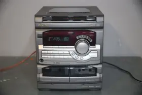 Cx-na22 Aiwa 3-disc Stereo Cassette Digital Audio System #2