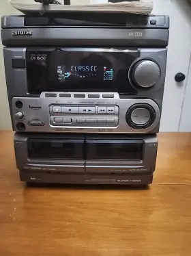 Cx-na50 Aiwa Cx- Na50u All-in-1 Stereo Audio System Radio/cd/md/aux Has Issues