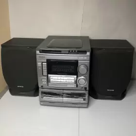 Cx-na508 Aiwa Digital Audio System 3 Disc Am Fm Dual Cassette Untested Read Desc