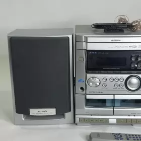 Cx-naj10 Aiwa Vtg Hifi Stereo System 3-cd Changer / Tape Deck Player See Video #3