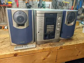 Cx-naj310u Aiwa Home Stereo System With Remote
