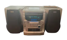 Cx-naj50 Aiwa Digital Audio Stereo Set Up 3 Disk Cd Am/fm Tape Does Not Work #2