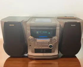 Cx-naj50 Aiwa Digital Audio Stereo Set Up 3 Disk Cd Am/fm Tape Does Not Work
