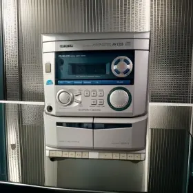 Cx-nhma56 Aiwa Cx-nama56 Stereo System 3 Disc Cd Tray/cassette Am/fm - For Parts Or Repair