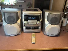 Cx-nc3rw Aiwa Digital Shelf Stereo 3 Cd-r/rw Playback With Remote Read Description