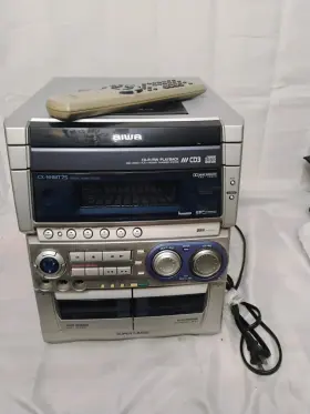 Cx-nhtm75 Aiwa Stereo System Cassette Tape Cd Am/fm