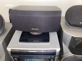 Cx-nma545 Aiwa Digital Audio System Super T-bass 3 Cd Stereo With Remote Working #3