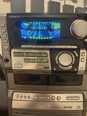 Aiwa Cx-nmt09 Main Unit Only. Tested. Working. No Speakers