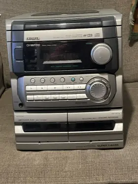 Cx-nmt240 Aiwa Vintage 1999 Cassette And Cd Digital Audio System Vhtf Works