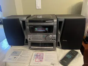 Cx-nmt70u Aiwa Digital Audio System Receiver Super Stereo Complete