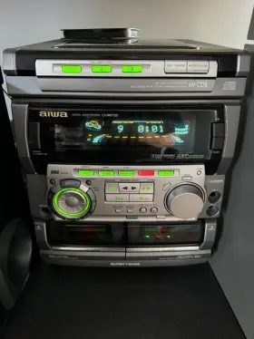 Cx-nmt720 Aiwa Vintage Compact Disc Stereo System Subwoofer. Read Description #2