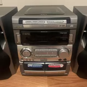 Cx-nmt920 Aiwa Vintage Fm Cd Cassette Compact Stereo For Parts Or Repair #2