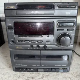 Cx-nv21u Aiwa Karaoke Machine 3 Cd Changer Stereo Cassette Receiver Parts Only