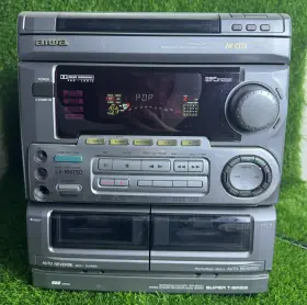 Cx-nmt50 Aiwa Cx-nwt50 Rare Vintage Compact Disc Stereo Cd3 Tested Working Grey