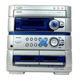 Cx-zl520u Aiwa Compact Disc Stereo System Cassette Receiver Z-l520 For Parts