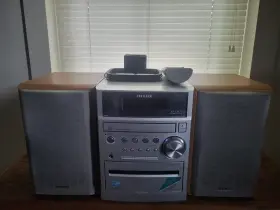 Cx-lem50u Aiwa Cxlem50u Cd Cassette Tape Radio Stereo System Xr-em50 Read