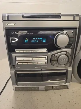 Cxna202 Aiwa Vintage Stereo System 2 Speakers Tested #2