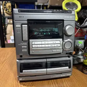 Cx-na505 Aiwa Cxna505 3 Cd Changer Dual Cassette Tape Am/fm Stereo System. Parts/repair