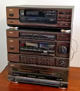 Cx71u Aiwa Dxm71 Stereo System Receiver C D Cassette Radio Parts Not Working