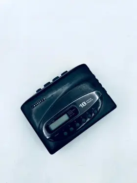 Hs-tx337 Aiwa Stereo Radio Cassette Player Black Am/fm
