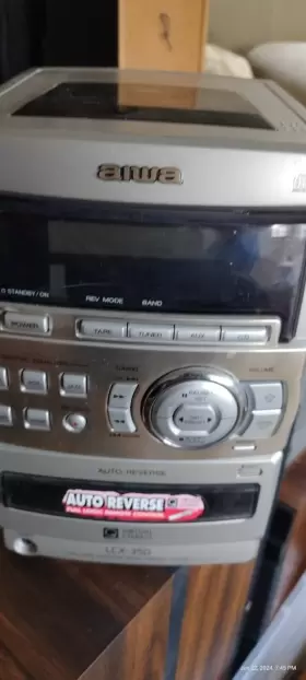 Lcx-350 Aiwa Lcx350 Compact Stereo System #2