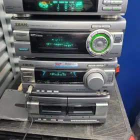 Mt1000 Aiwa Xr High-end Mini Systems Vintage 1999 Rare Not Working Parts