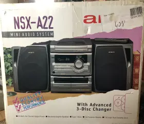 Nsx-a22 Aiwa Stereo System Open Box Vintage