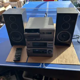 Rc-tn9f Aiwa Nsx-d9 Rare Stereo Msx-d9 Tuner Tx-n9 Cassette Pair Sx-n7 Remote