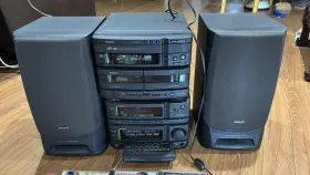 Nsx-d939 Aiwa Dolby Prologic Surround Sound / Hifi 3cd System #2
