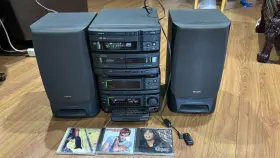 Nsx-d939 Aiwa Dolby Prologic Surround Sound / Hifi 3cd System