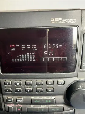 Nsx-v150m Aiwa Digital Audio System Karaoke 50 Disc Cd Player Stuck Not Working #2