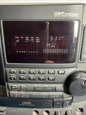 Nsx-v150m Aiwa Digital Audio System Karaoke 50 Disc Cd Player Stuck Not Working #3