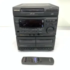 Aiwa Nsx-v21u Nsx V21 Cd3 Dual Cassette Am/fm Stereo System Read