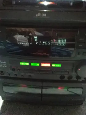 Nsx-v5 Aiwa Am/fm Stereo Dual Cassette /cd Changer ..works
