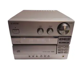 Sb4pm23l0036 Aiwa Xr-ec12 Micro Component Cd Shelf Stereo System No Remote/no Speakers