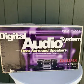 Cx-na222 Aiwa Sx-na335 New Digital Audio System Receiver Sx-r275 In Box