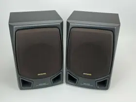 Sx-nv2100 Aiwa Speaker System For V2100 - Twin Duct Bass 2 Way Tested