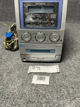 Xr-m200u Aiwa Micro Compact Disc Stereo System Am/fm Cassette - For Parts Only #2