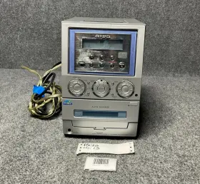 Xr-m200u Aiwa Micro Compact Disc Stereo System Am/fm Cassette - For Parts Only