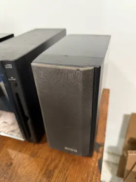 Xr-ms5 Aiwa Cd Fm-am Radio Shelf Stereo 90s 2000s Vintage And Speakers #3