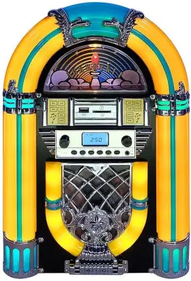 Audio 313090997991 Athena Mini Jukebox/tabletop Cd Player/bluetooth Speaker/radio/usb And Sd Card P #2