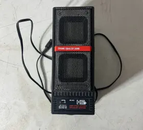 Audiosonic Sb-20 Vintage International Stereo Speaker Compact Disk Booster 90s Works One
