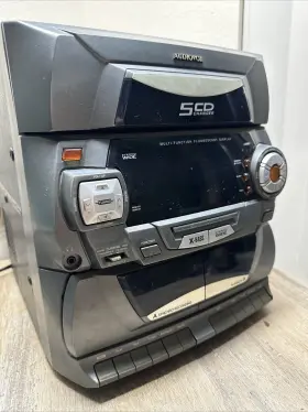 2154 Audiovox Cd 5 Stereo System Vintage #2